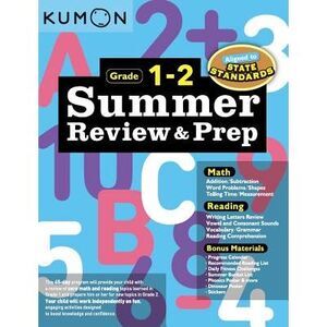 Kumon Summer Review and Prep 1-2 -- Kumon